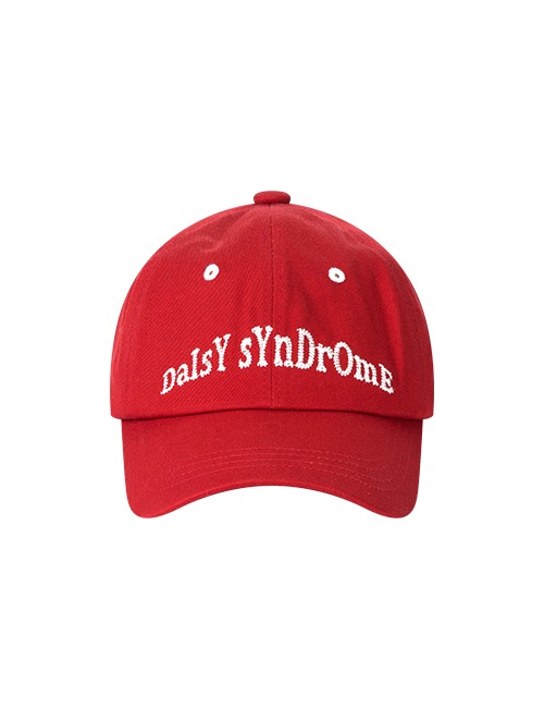 DAISY SYNDROME BALL CAP / Red
