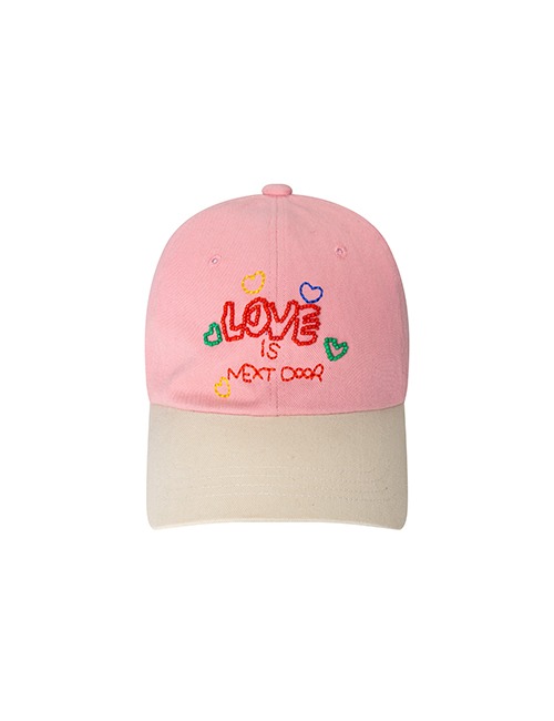DAISY LOVE IS NEXT DOOR BALL CAP / Pink