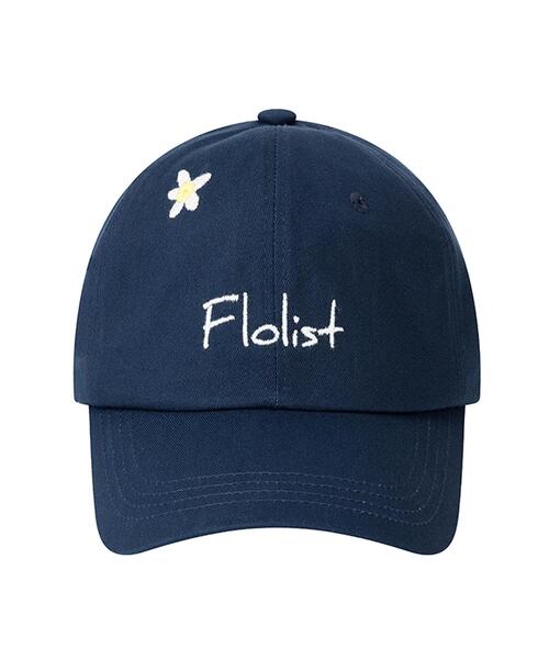 DAISY FLORIST BALL CAP navy